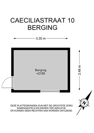 Floorplan - Caeciliastraat 10, 6143 BH Guttecoven